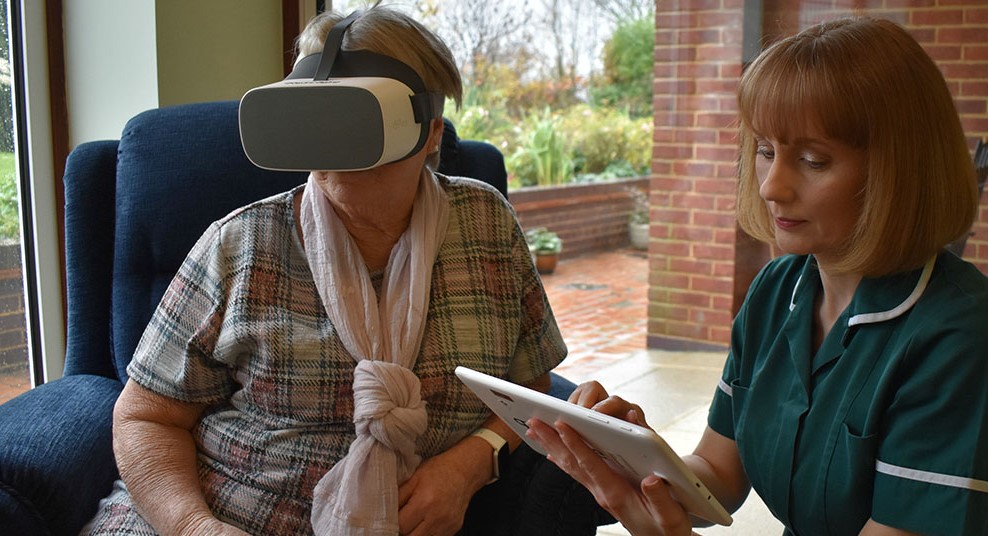 Virtual Reality provides new possibilities for hospice patients