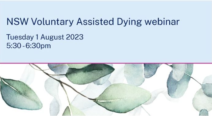 NSW Voluntary Assisted Dying Webinar