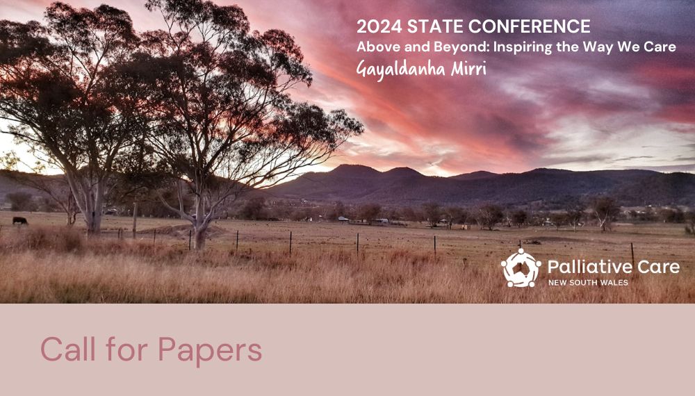 Call for papers open for the Palliative Care NSW 2024 State Conference
