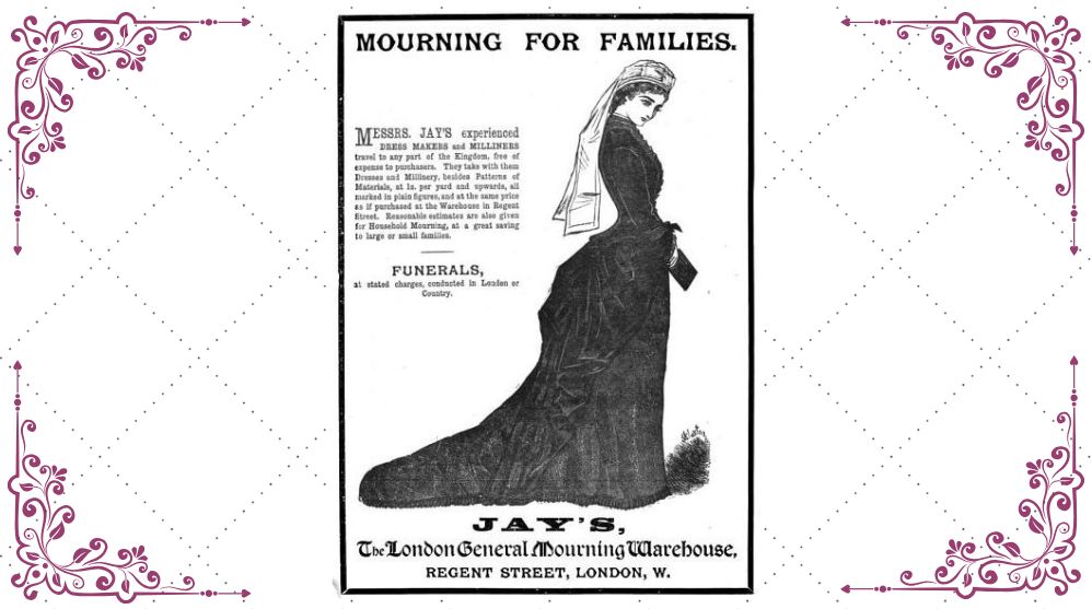 The Inconsolable Grief Department – shopping for mourning goods in Victorian times