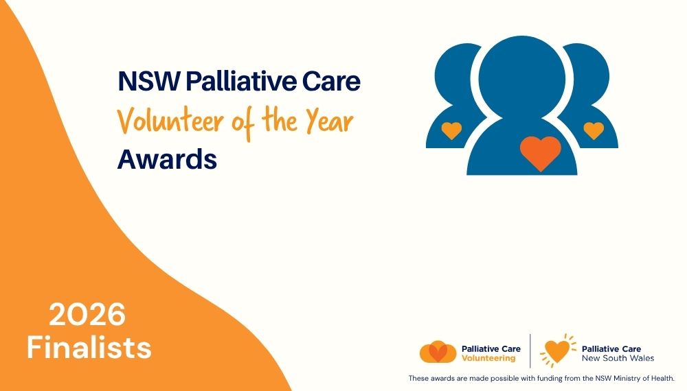 Finalists announced for palliative care volunteer awards