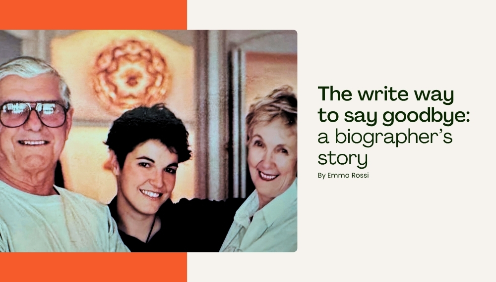 The write way to say goodbye: a biographer’s story